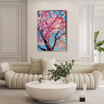 Floral Canvas Wall Art WAD1547-F 90 x 60 cm / Stretched on hidden frame