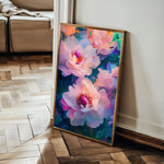 Floral Canvas Wall Art WAD1548-F 90 x 60 cm / Stretched on hidden frame