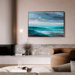 Abstract 1549 Canvas Art 60 x 40 cm / Stretched on hidden frame