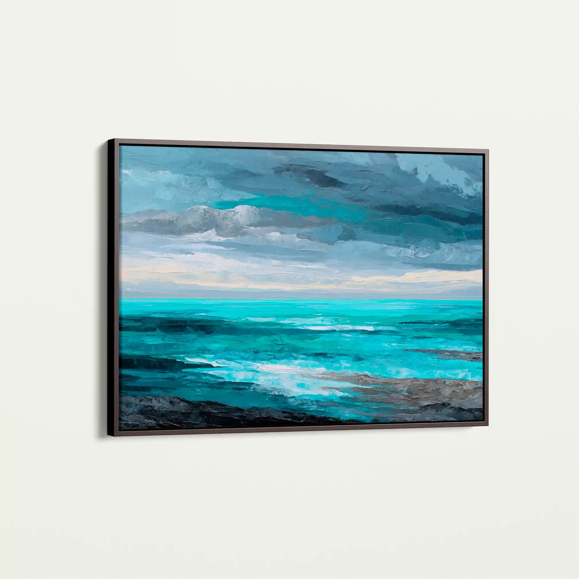 Abstract 1549 Canvas Art 60 x 40 cm / Stretched on hidden frame