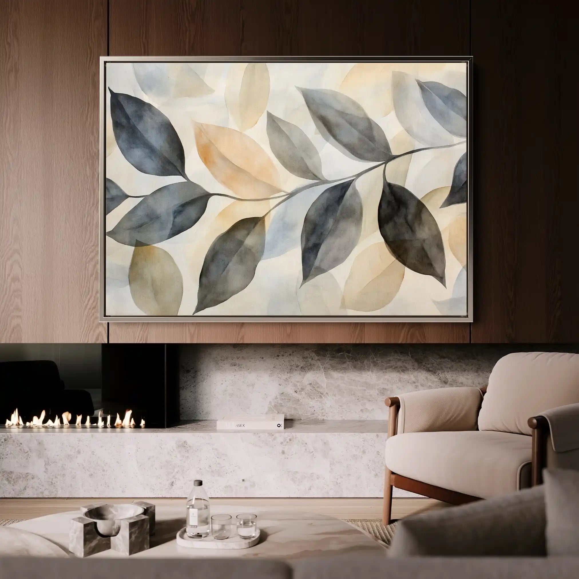 Boho 155 Canvas Art 90 x 60 cm / Stretched on hidden frame