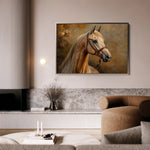 Horses 155 Canvas Art 90 x 60 cm / Stretched on hidden frame