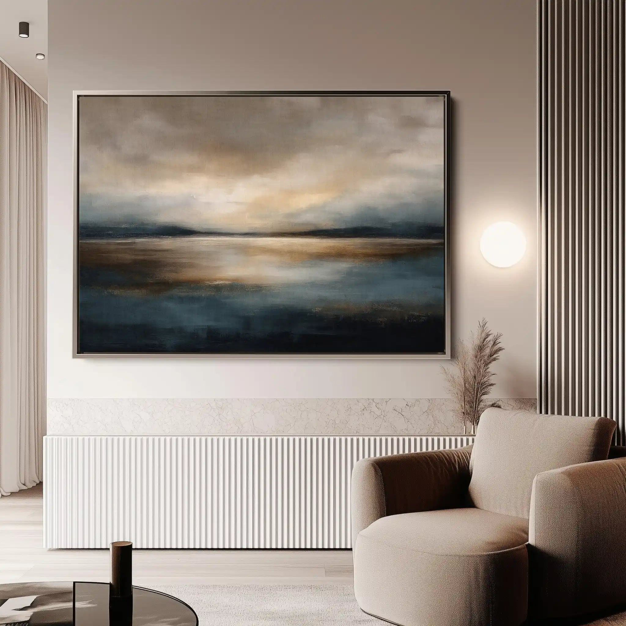 Abstract 1556 Canvas Art 60 x 40 cm / Stretched on hidden frame