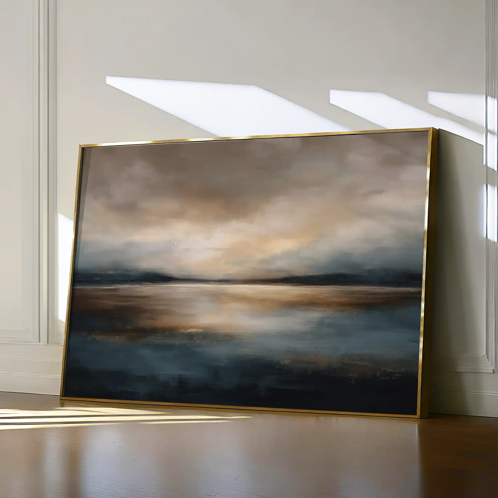 Abstract 1556 Canvas Art 60 x 40 cm / Stretched on hidden frame