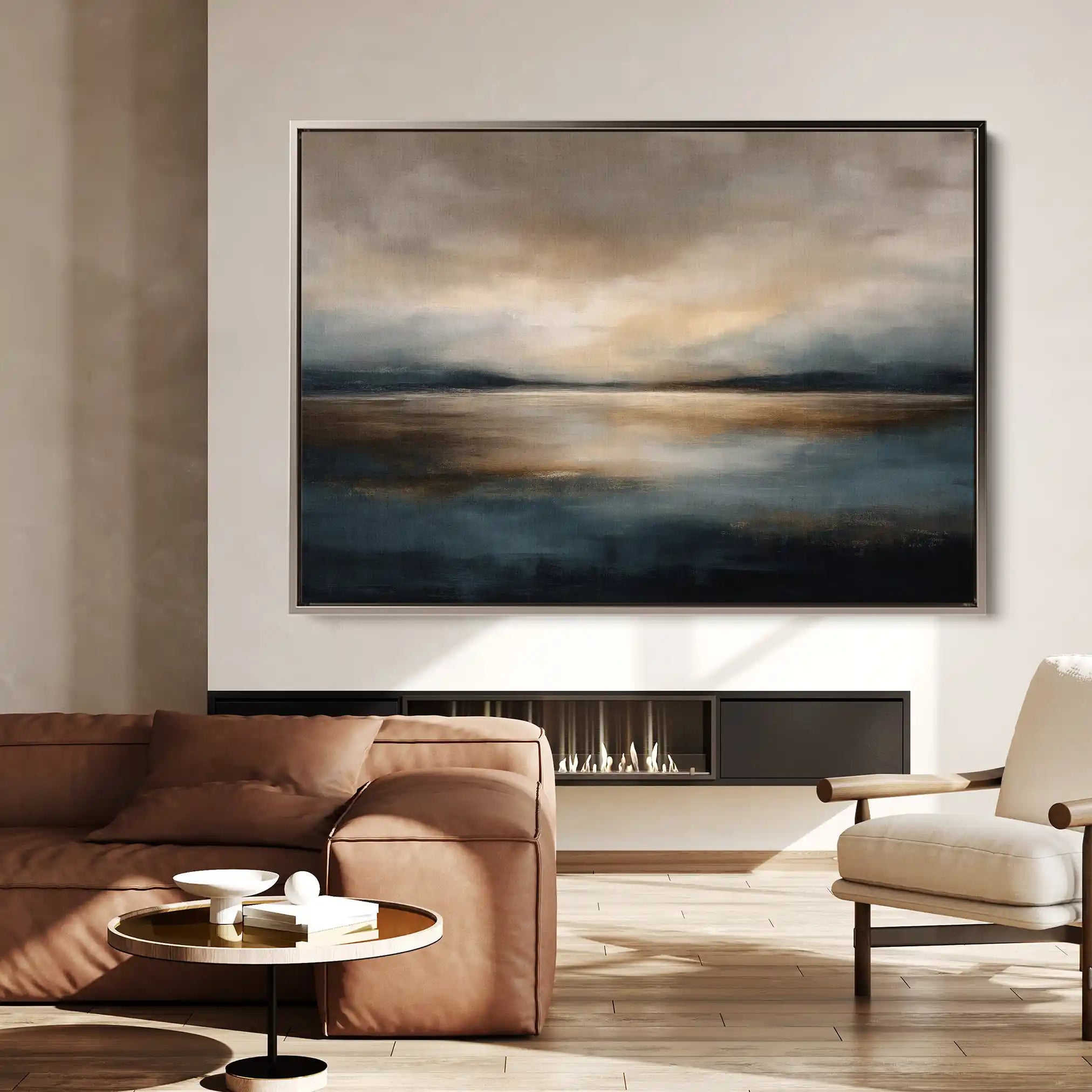 Abstract 1556 Canvas Art 60 x 40 cm / Stretched on hidden frame