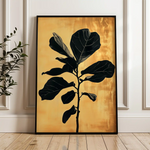 Floral Canvas Wall Art WAD1557-F 90 x 60 cm / Stretched on hidden frame
