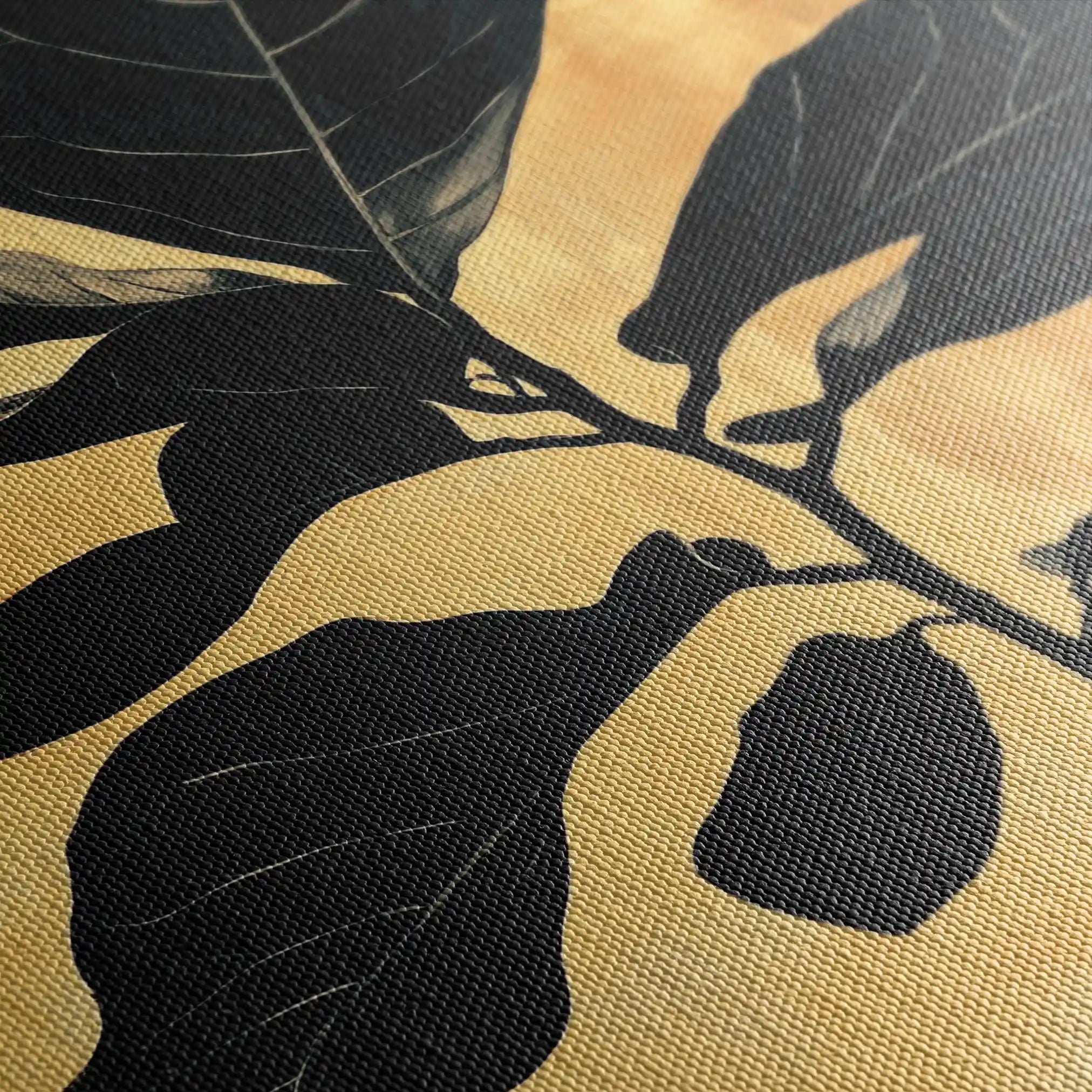 Floral Canvas Wall Art WAD1557-F 90 x 60 cm / Stretched on hidden frame