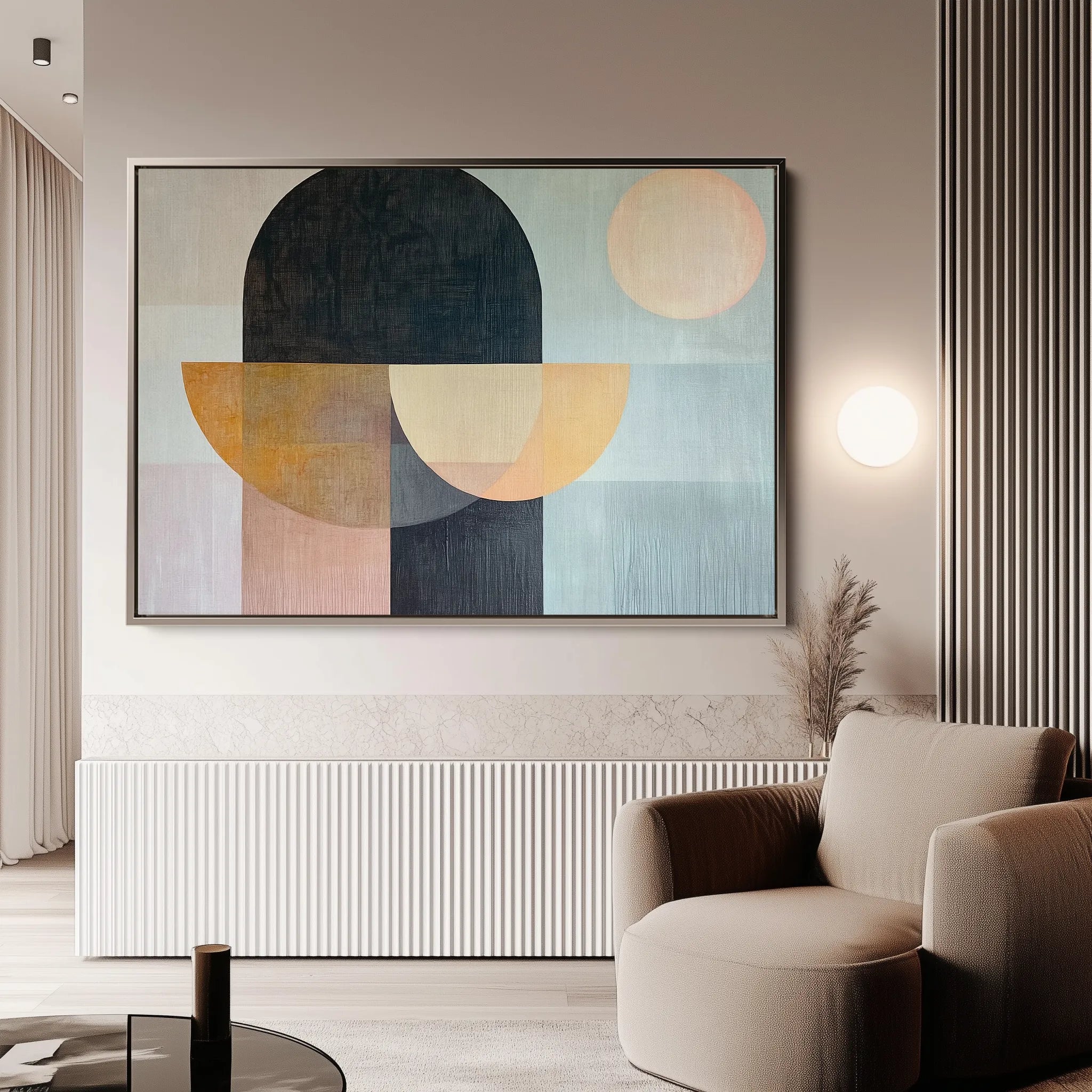 Boho Canvas Wall Art WAD156-BH 90 x 60 cm / Stretched on hidden frame