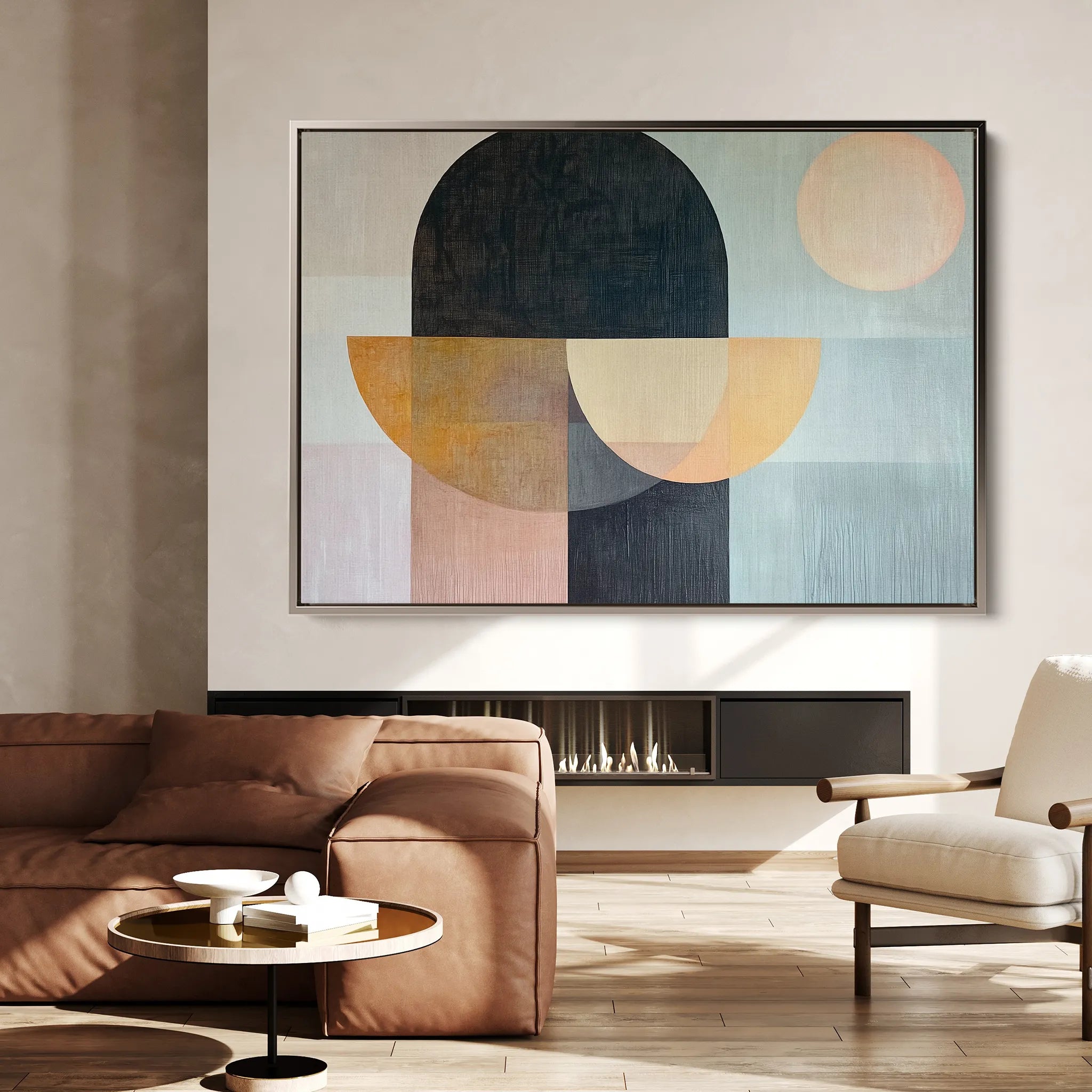 Boho Canvas Wall Art WAD156-BH 90 x 60 cm / Stretched on hidden frame