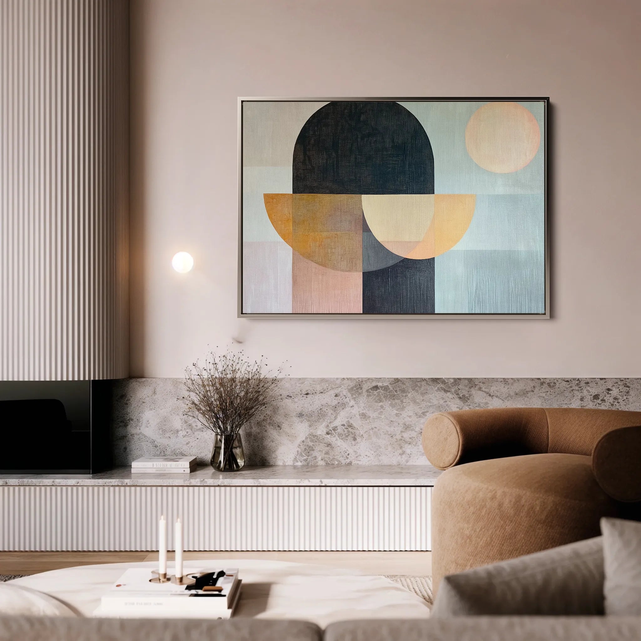 Boho Canvas Wall Art WAD156-BH 90 x 60 cm / Stretched on hidden frame