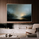 Abstract 1560 Canvas Art 60 x 40 cm / Stretched on hidden frame