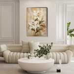 Floral Canvas Wall Art WAD1560-F 90 x 60 cm / Stretched on hidden frame