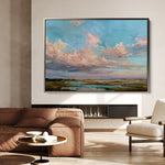 Abstract 1561 Canvas Art 60 x 40 cm / Stretched on hidden frame
