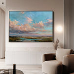 Abstract 1561 Canvas Art 60 x 40 cm / Stretched on hidden frame