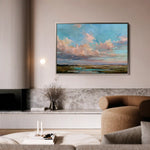 Abstract 1561 Canvas Art 60 x 40 cm / Stretched on hidden frame