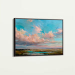 Abstract 1561 Canvas Art 60 x 40 cm / Stretched on hidden frame