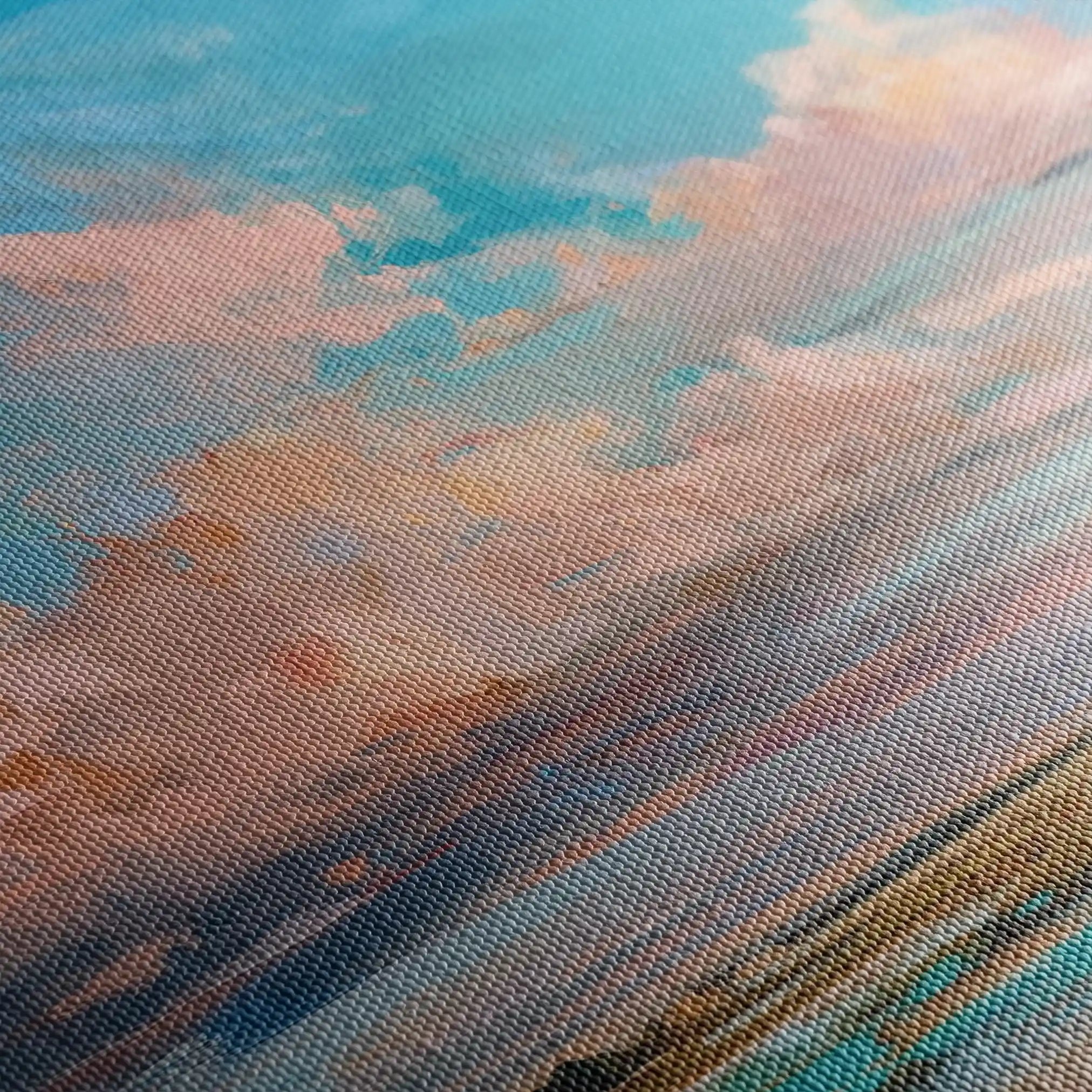 Abstract 1561 Canvas Art 60 x 40 cm / Stretched on hidden frame