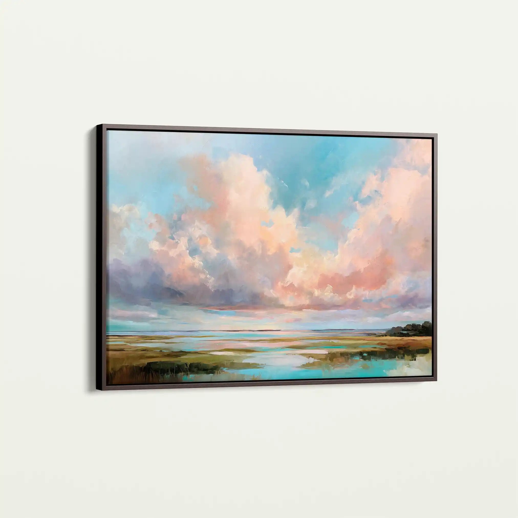 Abstract 1562 Canvas Art 60 x 40 cm / Stretched on hidden frame