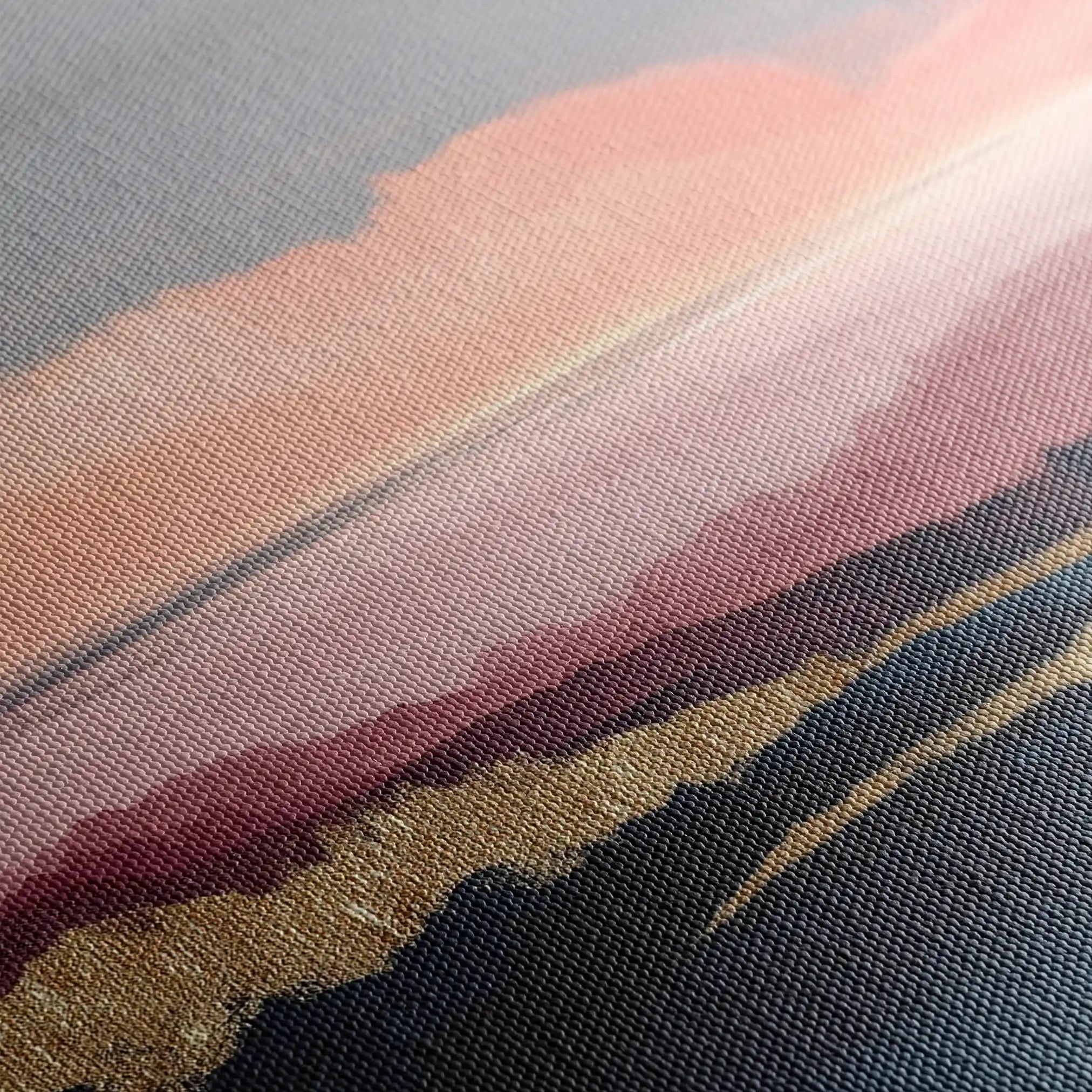 Abstract 1563 Canvas Art 60 x 40 cm / Stretched on hidden frame