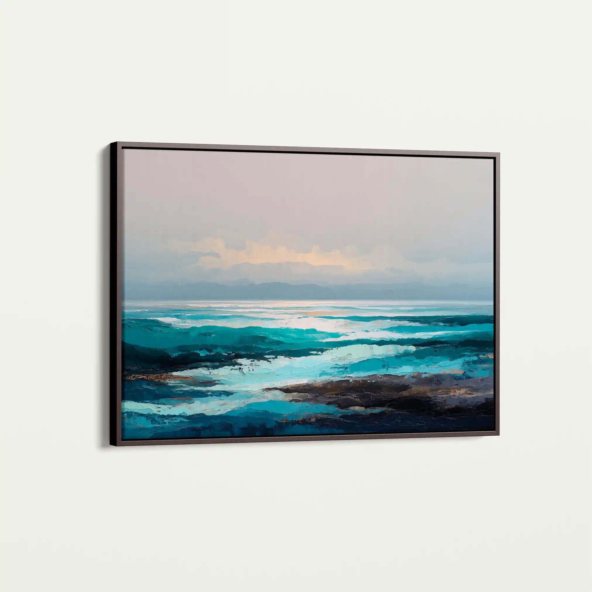 Abstract 1566 Canvas Art 60 x 40 cm / Stretched on hidden frame