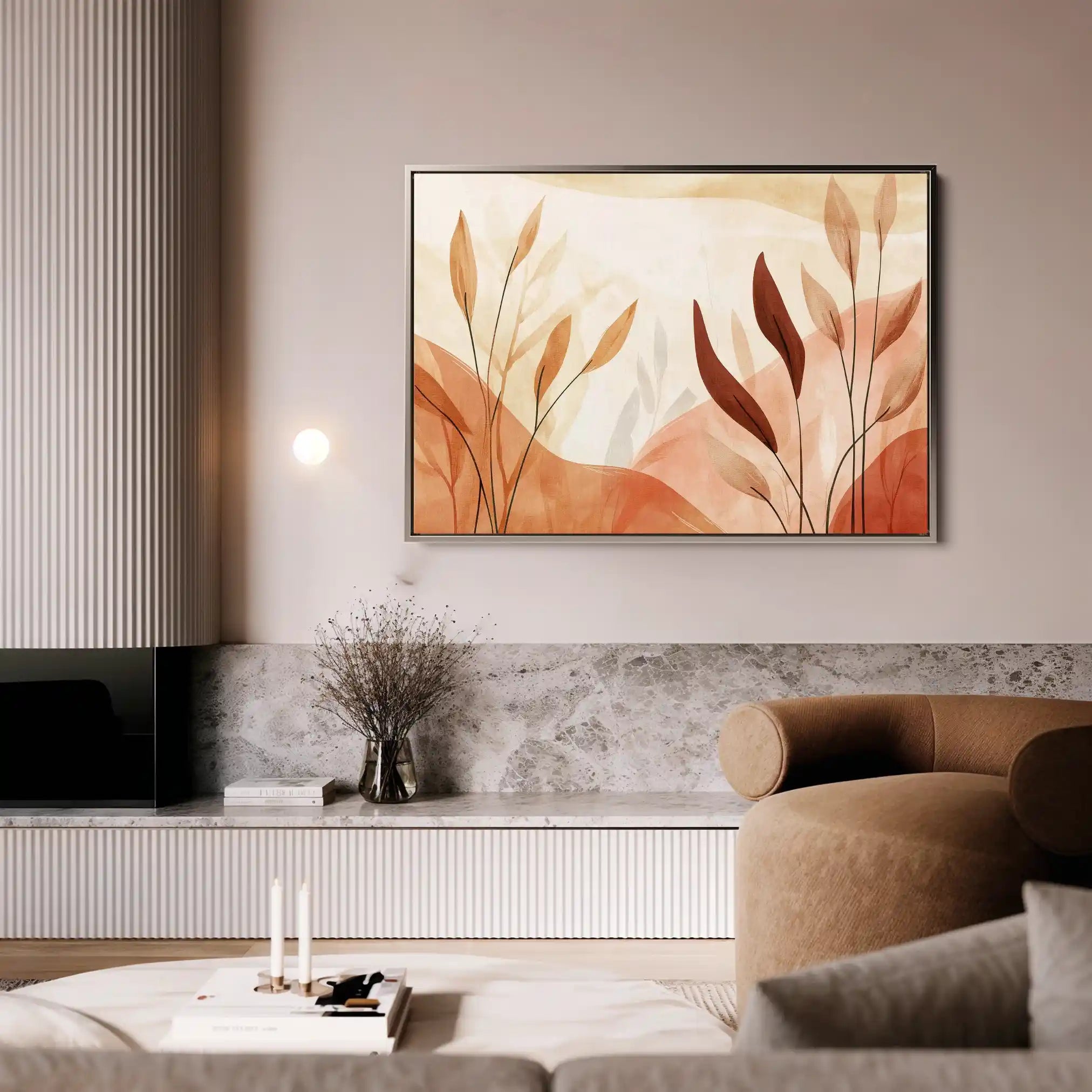Boho 157 Canvas Art 90 x 60 cm / Stretched on hidden frame