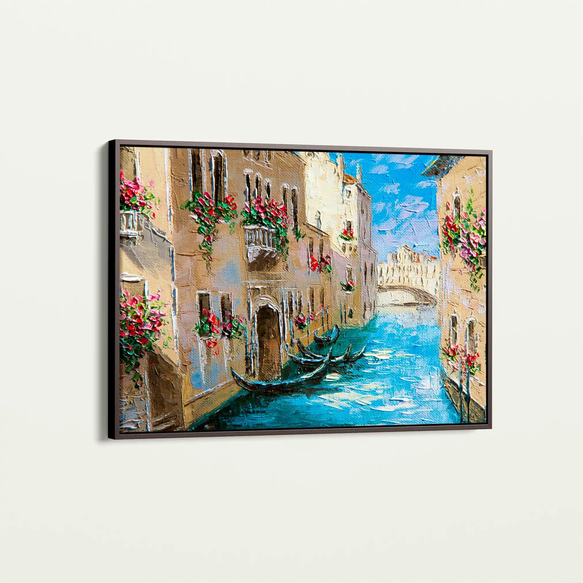 Landscape 157 Canvas Art 90 x 60 cm / Stretched on hidden frame