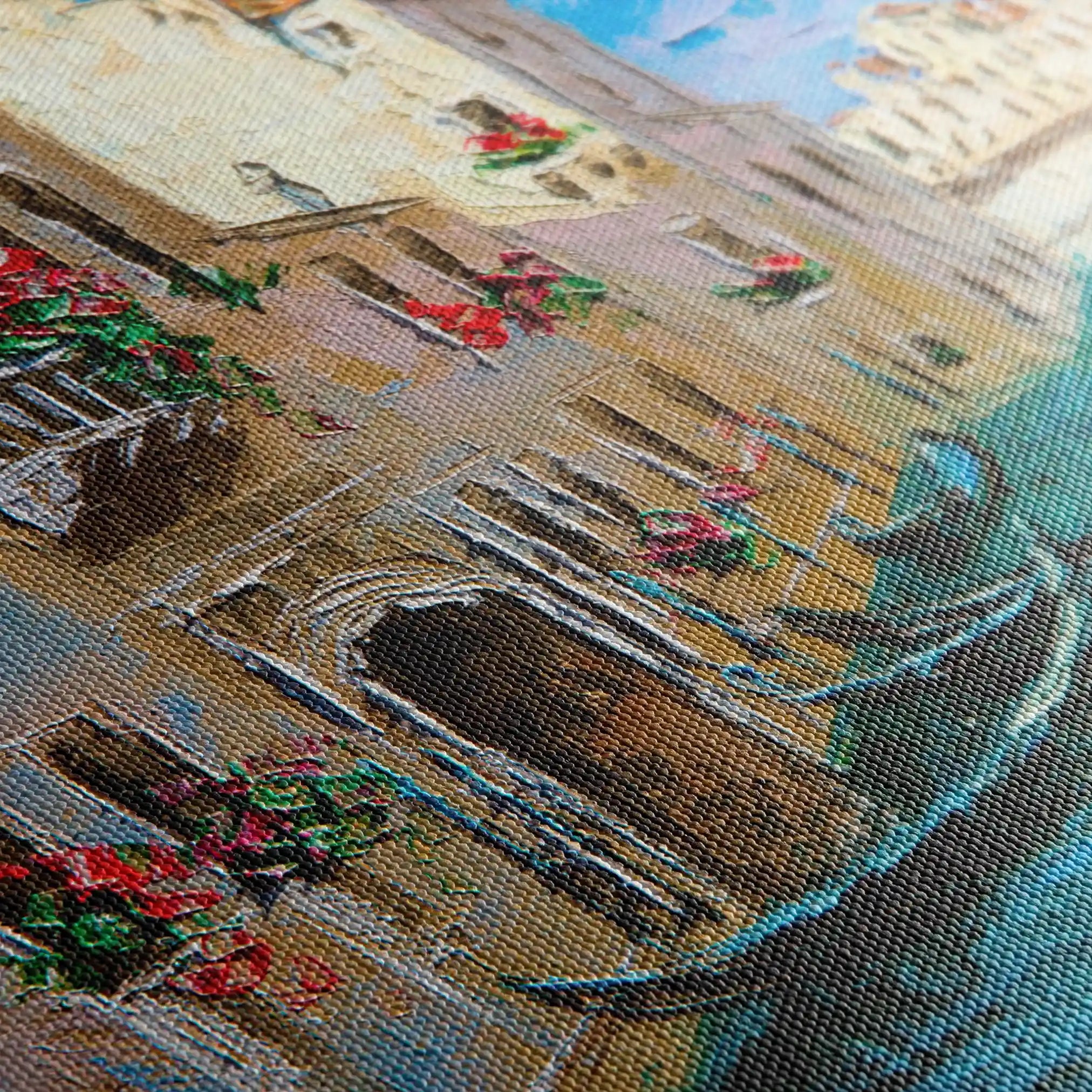 Landscape 157 Canvas Art 90 x 60 cm / Stretched on hidden frame