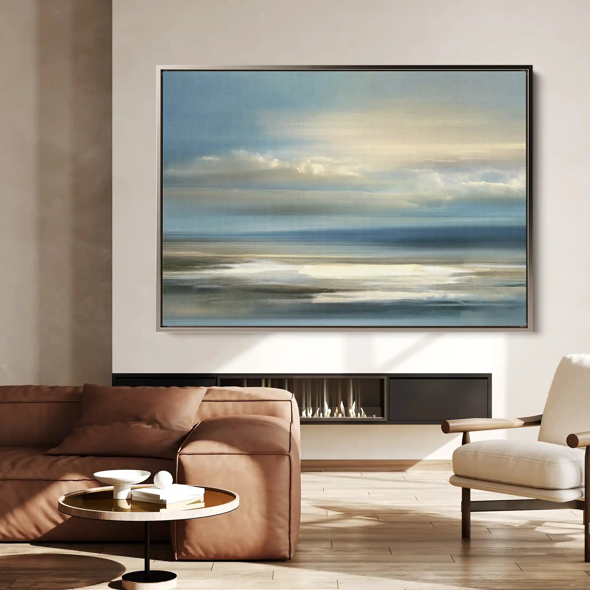 Abstract 1570 Canvas Art 60 x 40 cm / Stretched on hidden frame