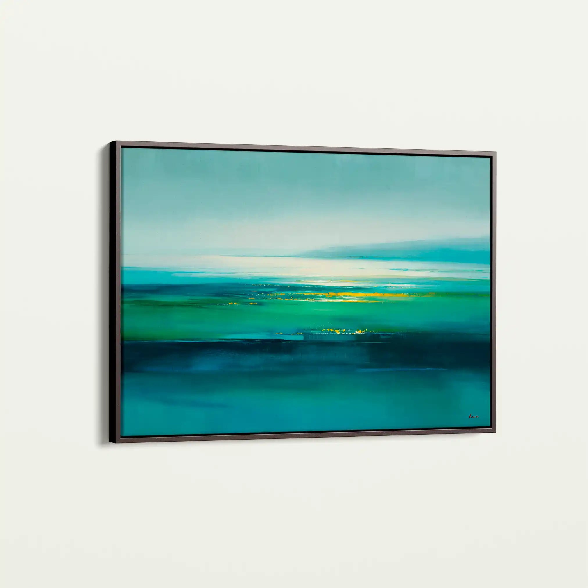 Abstract 1577 Canvas Art 60 x 40 cm / Stretched on hidden frame