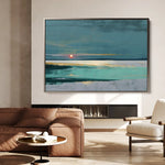Abstract 1579 Canvas Art 60 x 40 cm / Stretched on hidden frame