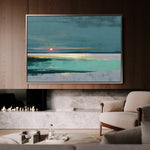 Abstract 1579 Canvas Art 60 x 40 cm / Stretched on hidden frame
