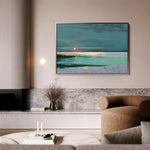 Abstract 1579 Canvas Art 60 x 40 cm / Stretched on hidden frame