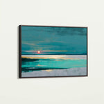 Abstract 1579 Canvas Art 60 x 40 cm / Stretched on hidden frame