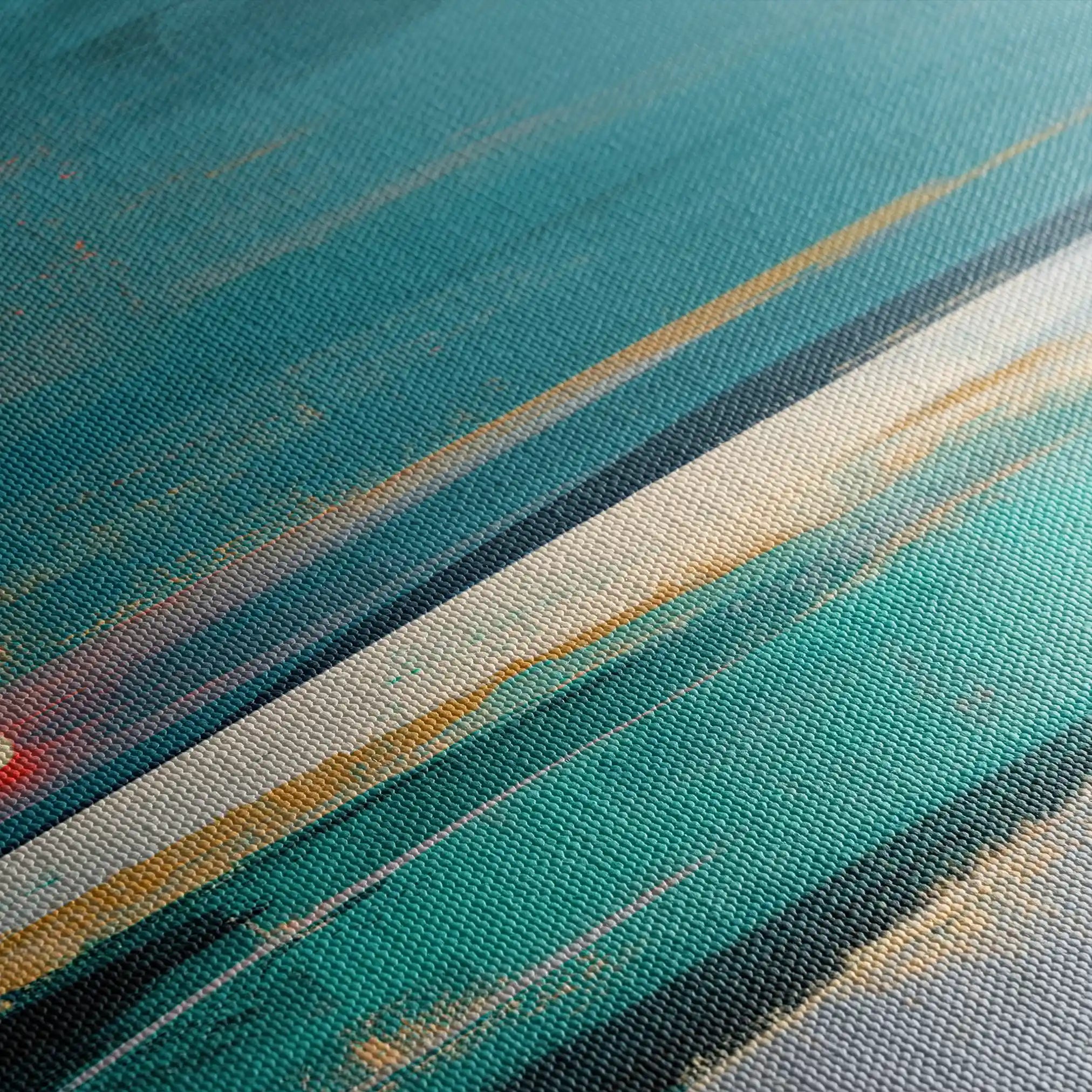 Abstract 1579 Canvas Art 60 x 40 cm / Stretched on hidden frame