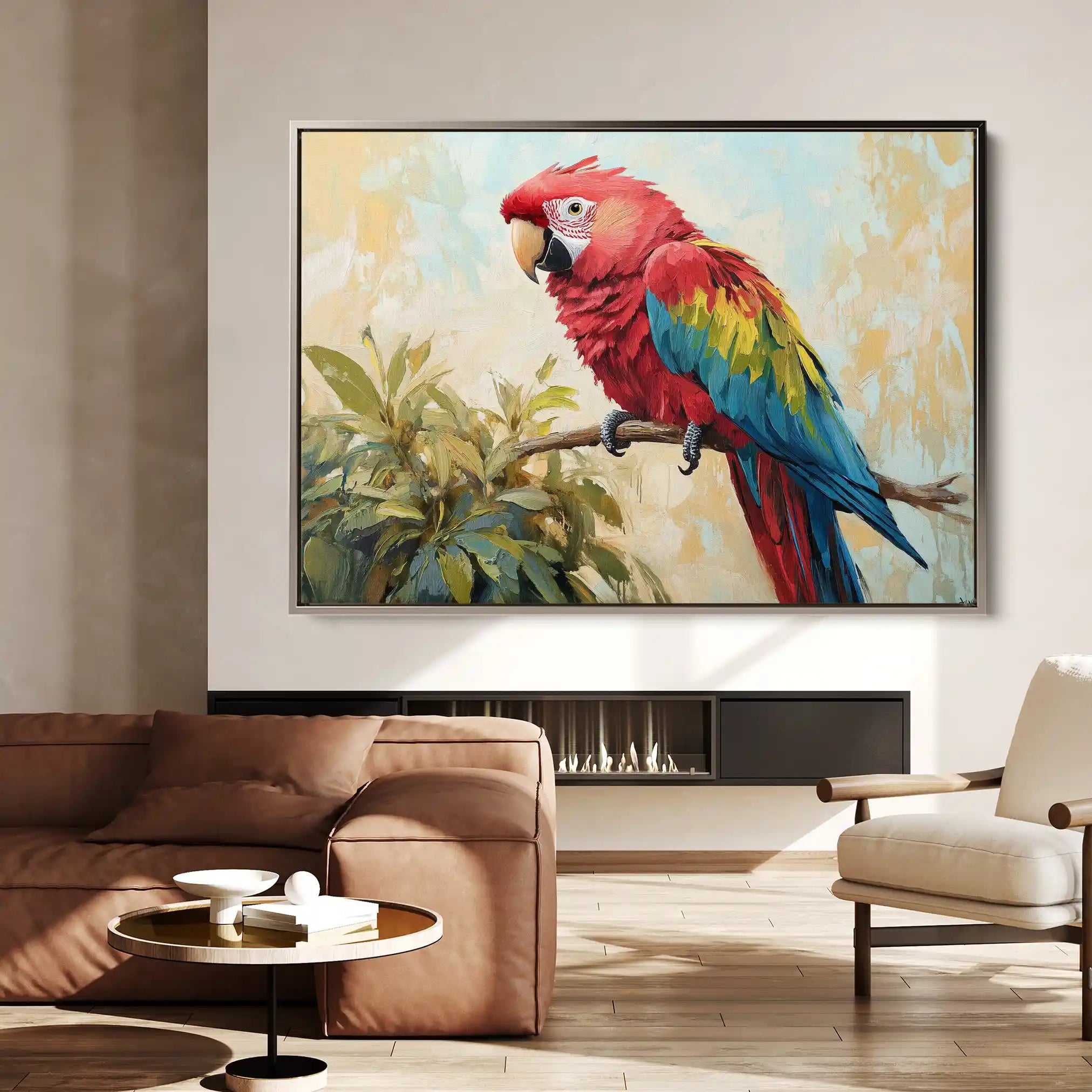 Animals 158 Canvas Art 90 x 60 cm / Stretched on hidden frame