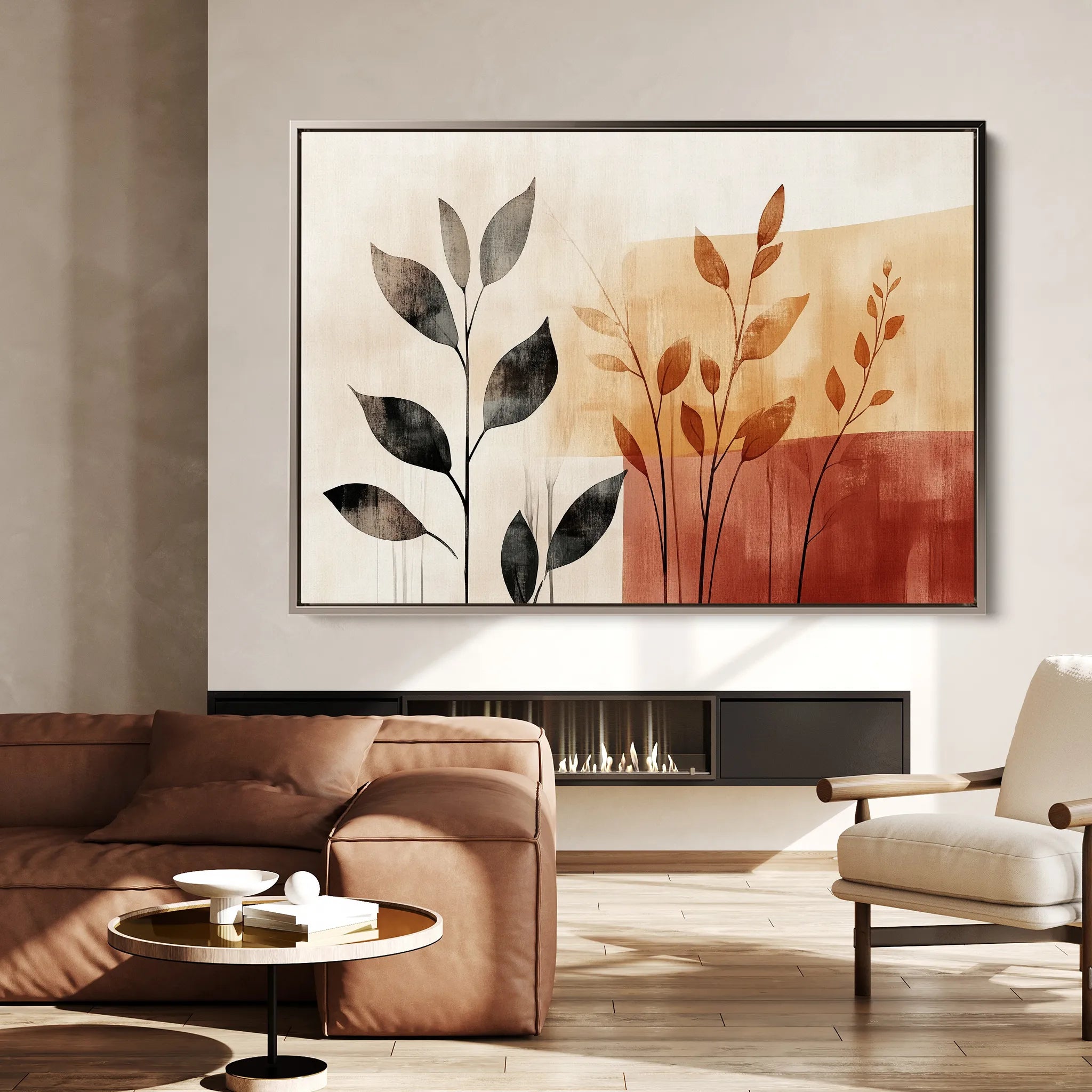 Boho Canvas Wall Art WAD158-BH 90 x 60 cm / Stretched on hidden frame