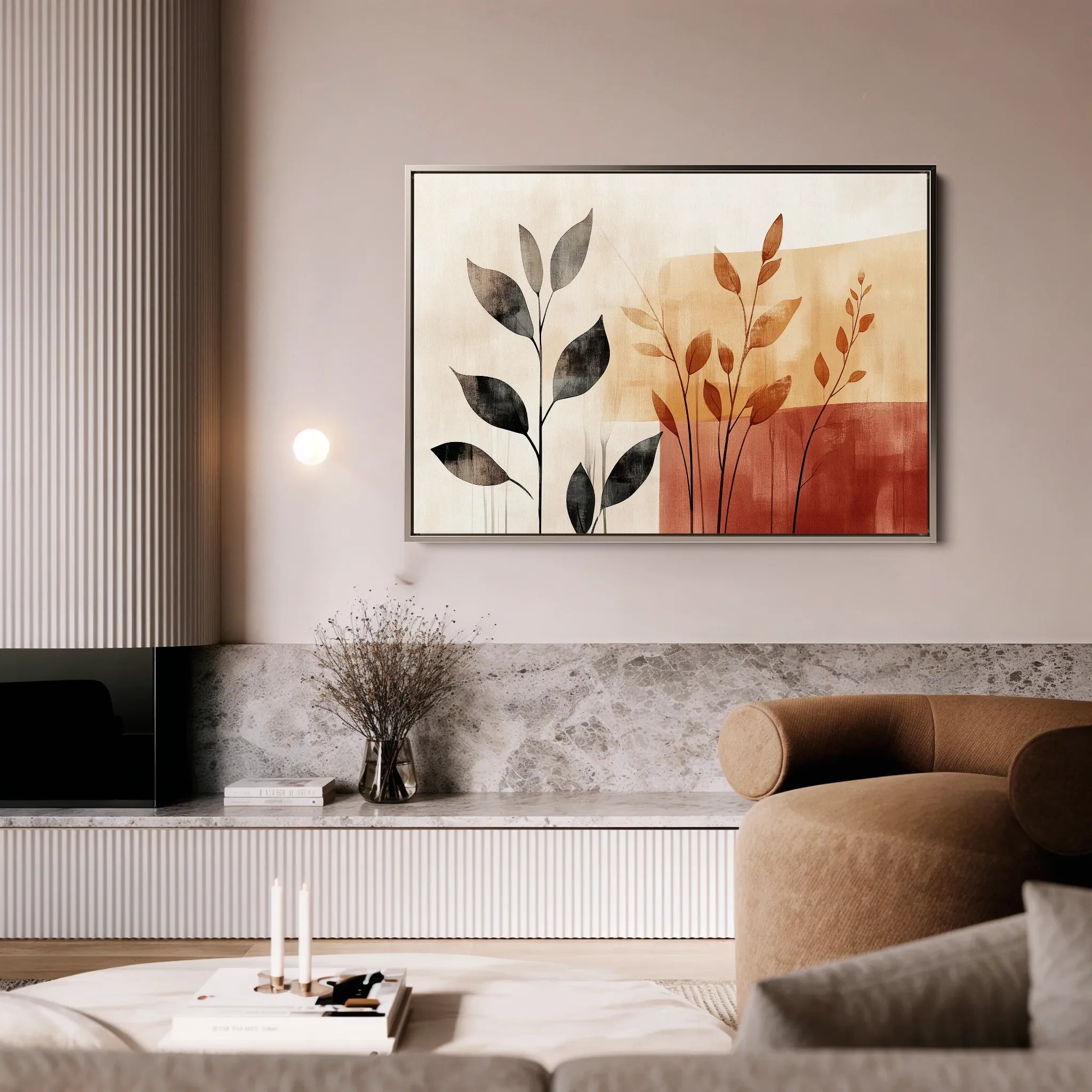 Boho Canvas Wall Art WAD158-BH 90 x 60 cm / Stretched on hidden frame
