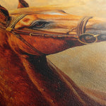 Horses 158 Canvas Art 90 x 60 cm / Stretched on hidden frame