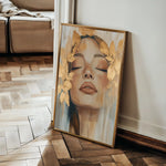 Portrait 158 Canvas Art 90 x 60 cm / Stretched on hidden frame