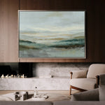 Abstract 1580 Canvas Art 60 x 40 cm / Stretched on hidden frame
