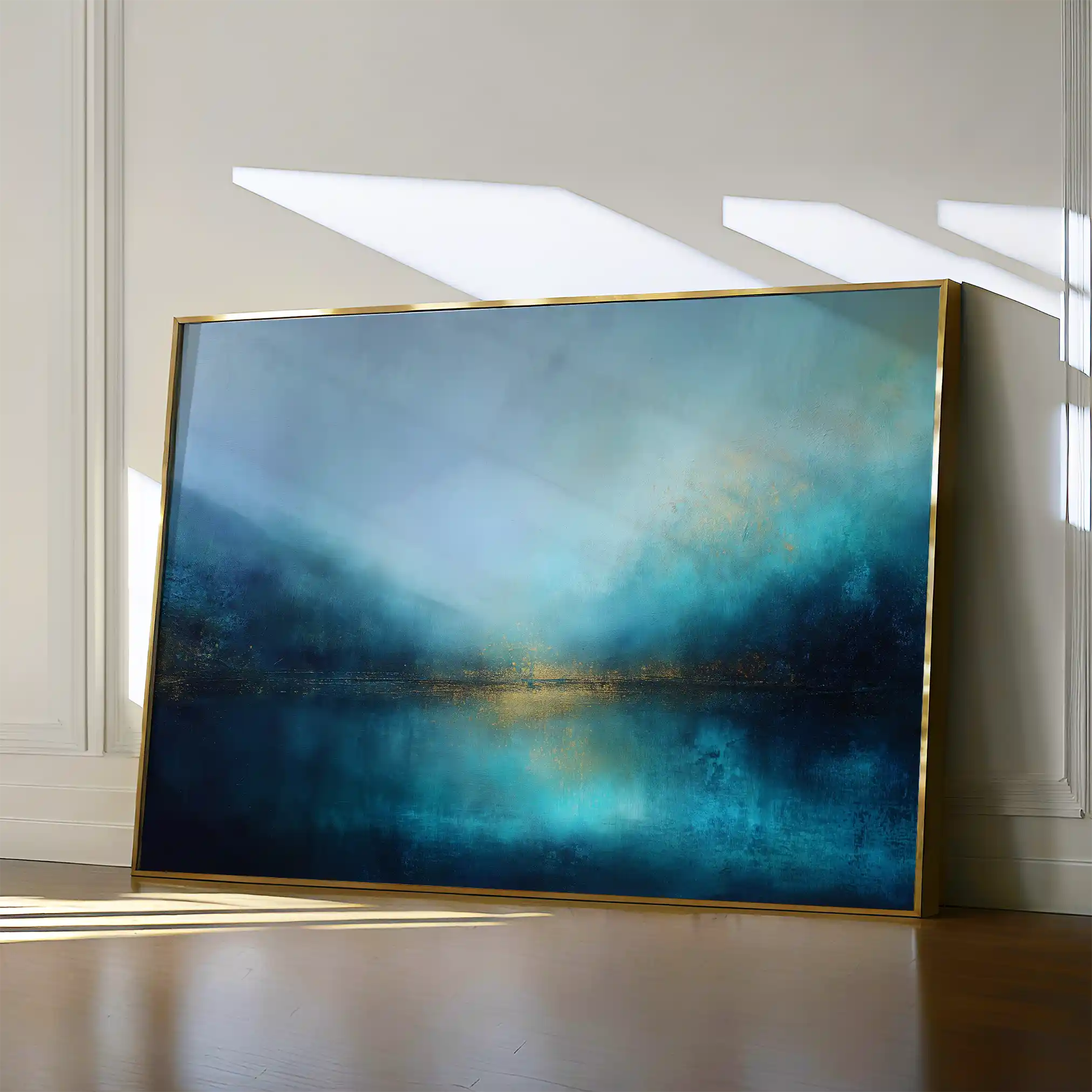 Abstract 1583 Canvas Art 60 x 40 cm / Stretched on hidden frame
