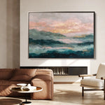 Abstract 1589 Canvas Art 60 x 40 cm / Stretched on hidden frame