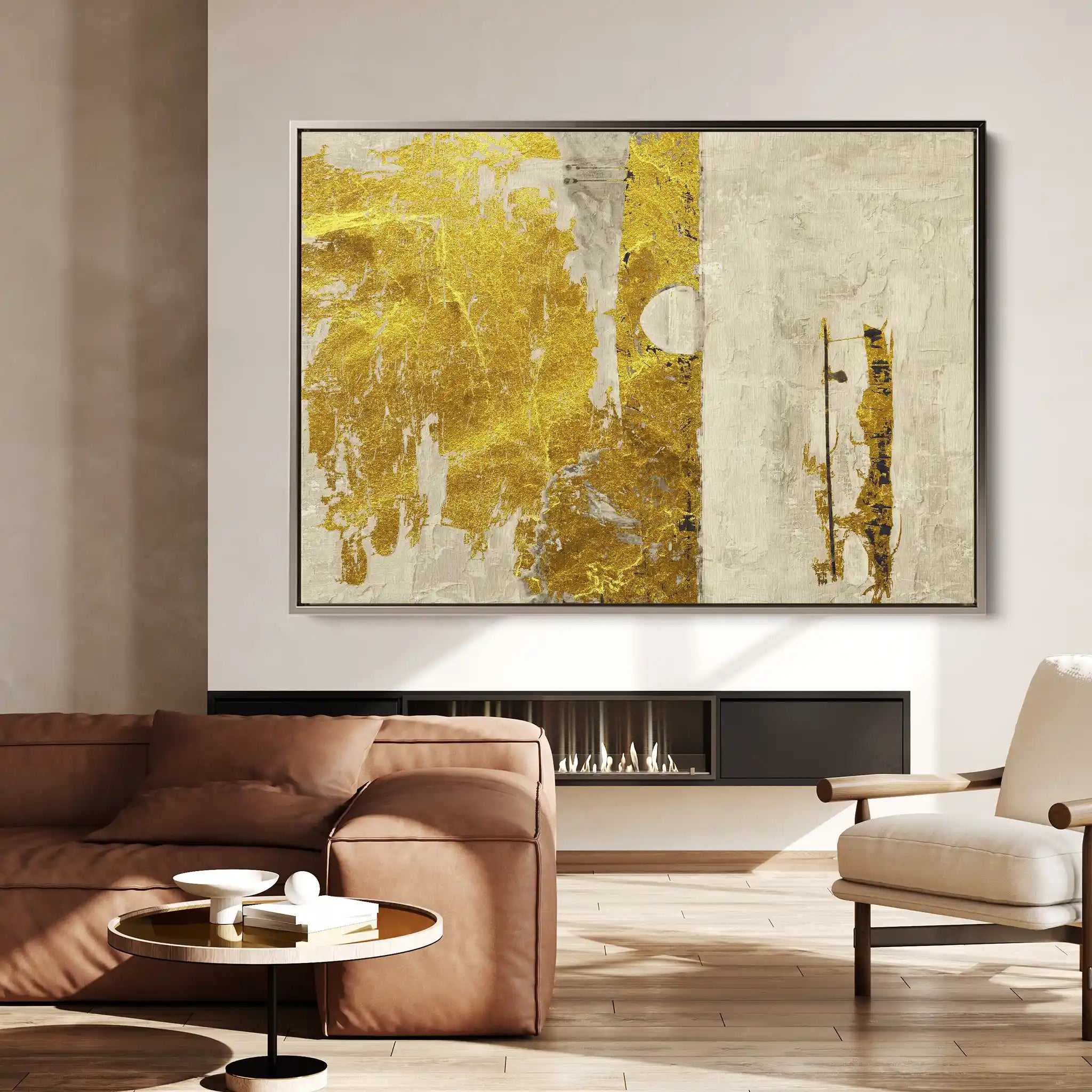 Abstract 159 Canvas Art 60 x 40 cm / Stretched on hidden frame