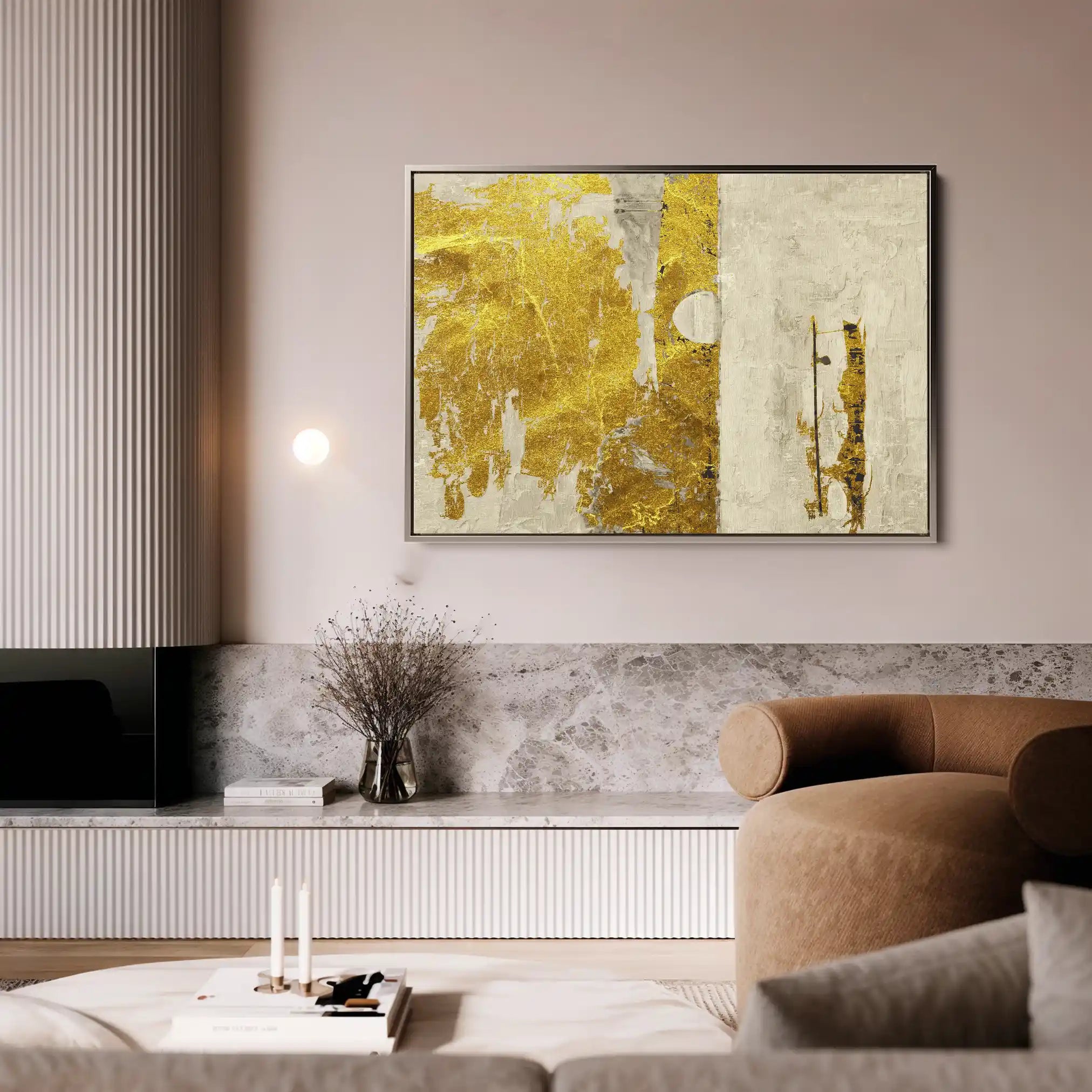 Abstract 159 Canvas Art 60 x 40 cm / Stretched on hidden frame