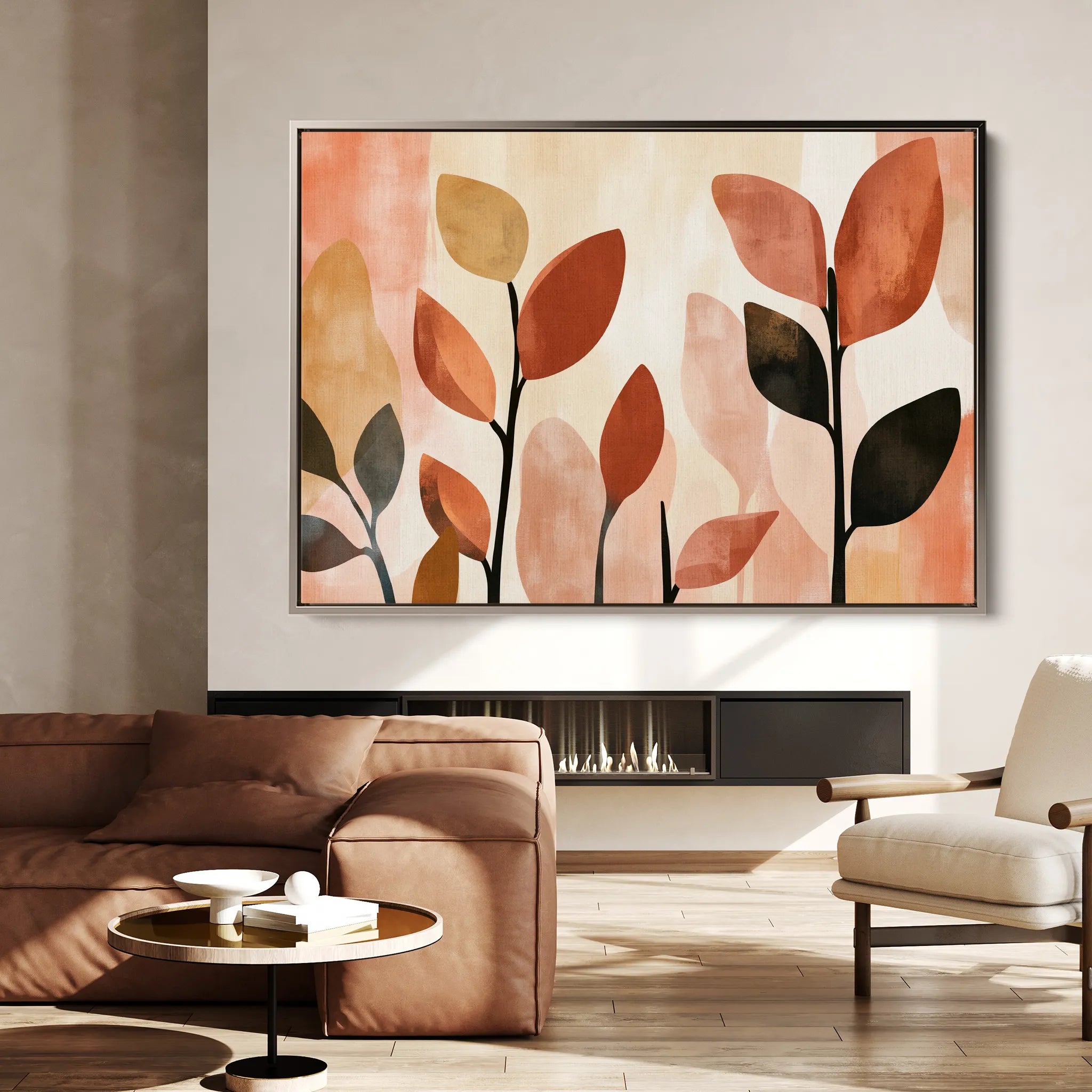Boho Canvas Wall Art WAD159-BH 90 x 60 cm / Stretched on hidden frame