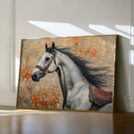 Horses 159 Canvas Art 90 x 60 cm / Stretched on hidden frame