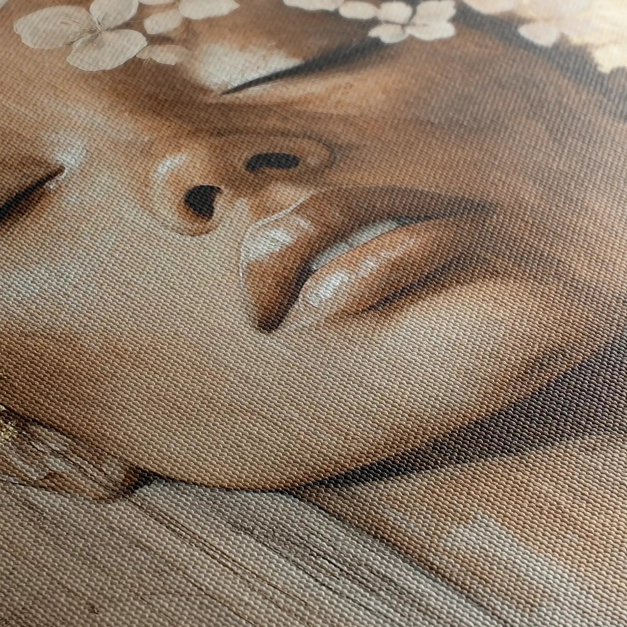 Portrait 159 Canvas Art 90 x 60 cm / Stretched on hidden frame