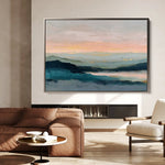 Abstract 1590 Canvas Art 60 x 40 cm / Stretched on hidden frame