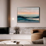 Abstract 1590 Canvas Art 60 x 40 cm / Stretched on hidden frame