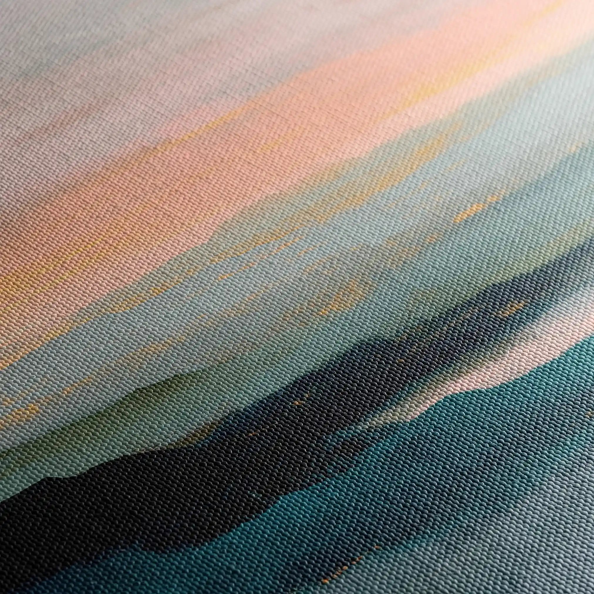 Abstract 1590 Canvas Art 60 x 40 cm / Stretched on hidden frame